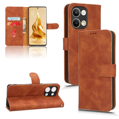 Skin Feel Magnetic Flip Leather Phone Case, For Realme C30 / C33S, For OPPO Reno9 / Reno9 Pro 5G, For OPPO Reno9 Pro+ 5G, For TCL 305i