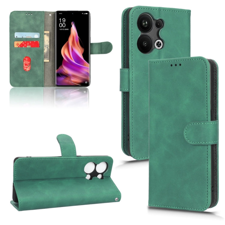 Skin Feel Magnetic Flip Leather Phone Case, For Realme C30 / C33S, For OPPO Reno9 / Reno9 Pro 5G, For OPPO Reno9 Pro+ 5G, For TCL 305i