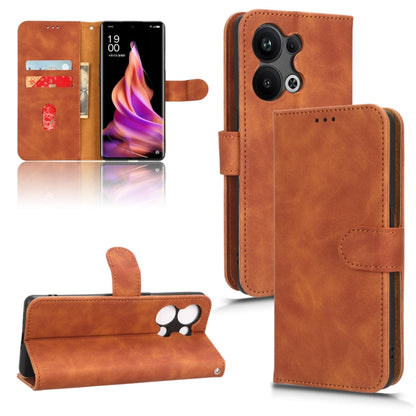 Skin Feel Magnetic Flip Leather Phone Case, For Realme C30 / C33S, For OPPO Reno9 / Reno9 Pro 5G, For OPPO Reno9 Pro+ 5G, For TCL 305i
