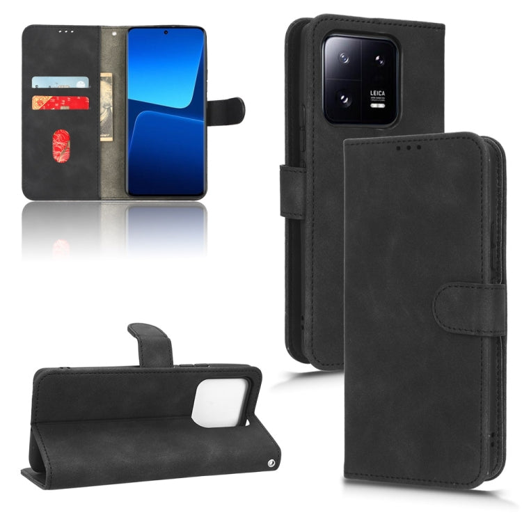 Skin Feel Magnetic Flip Leather Phone Case, For Google Pixel 7a, For Blackview BV7200, For Motorola Moto X40 Pro, For Xiaomi 13 Pro