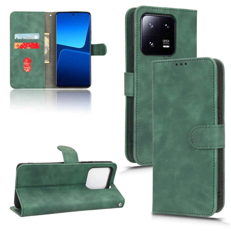Skin Feel Magnetic Flip Leather Phone Case, For Google Pixel 7a, For Blackview BV7200, For Motorola Moto X40 Pro, For Xiaomi 13 Pro