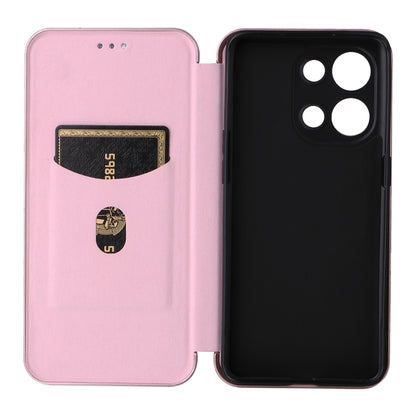 Carbon Fiber Texture Flip Leather Phone Case, For OPPO Reno9 / Reno9 Pro 5G, For TCL 40 R 5G, For TCL 40SE, For TCL 405