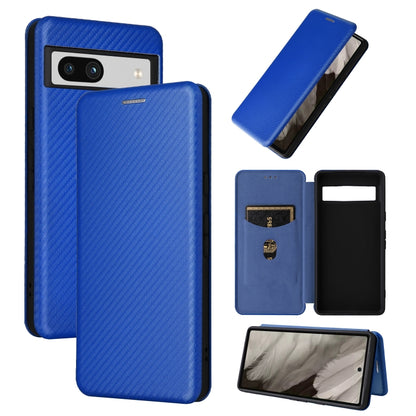 Carbon Fiber Texture Flip Leather Phone Case, For vivo X80 Pro 5G, For vivo X90 Pro+ 5G, For Fujitsu Arrows N F-51C, For Google Pixel 7a