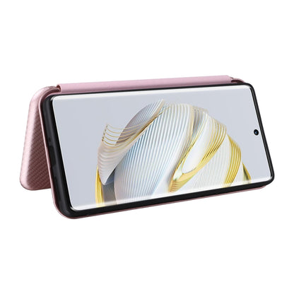 Carbon Fiber Texture Flip Leather Phone Case, For Huawei nova 10, For Ulefone Note 14, For Samsung Galaxy A34 5G, For Samsung Galaxy A54 5G