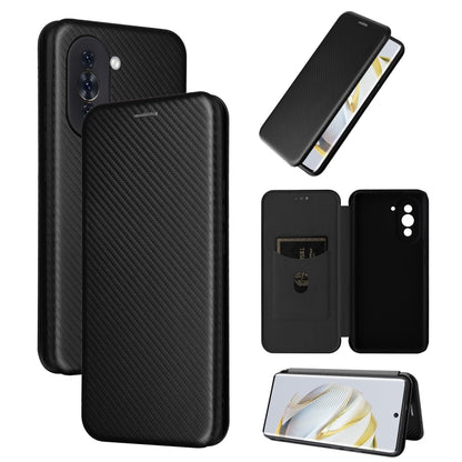 Carbon Fiber Texture Flip Leather Phone Case, For Huawei nova 10, For Ulefone Note 14, For Samsung Galaxy A34 5G, For Samsung Galaxy A54 5G