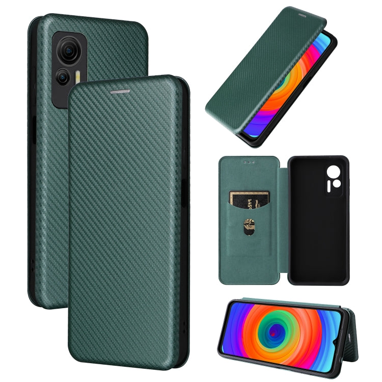 Carbon Fiber Texture Flip Leather Phone Case, For Huawei nova 10, For Ulefone Note 14, For Samsung Galaxy A34 5G, For Samsung Galaxy A54 5G