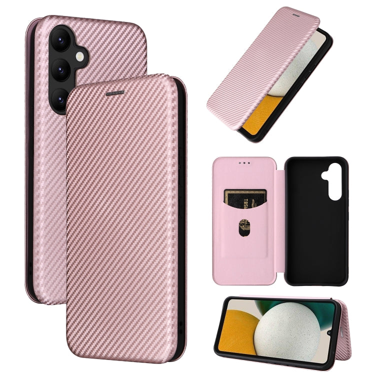 Carbon Fiber Texture Flip Leather Phone Case, For Huawei nova 10, For Ulefone Note 14, For Samsung Galaxy A34 5G, For Samsung Galaxy A54 5G