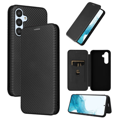 Carbon Fiber Texture Flip Leather Phone Case, For Huawei nova 10, For Ulefone Note 14, For Samsung Galaxy A34 5G, For Samsung Galaxy A54 5G