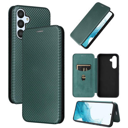 Carbon Fiber Texture Flip Leather Phone Case, For Huawei nova 10, For Ulefone Note 14, For Samsung Galaxy A34 5G, For Samsung Galaxy A54 5G