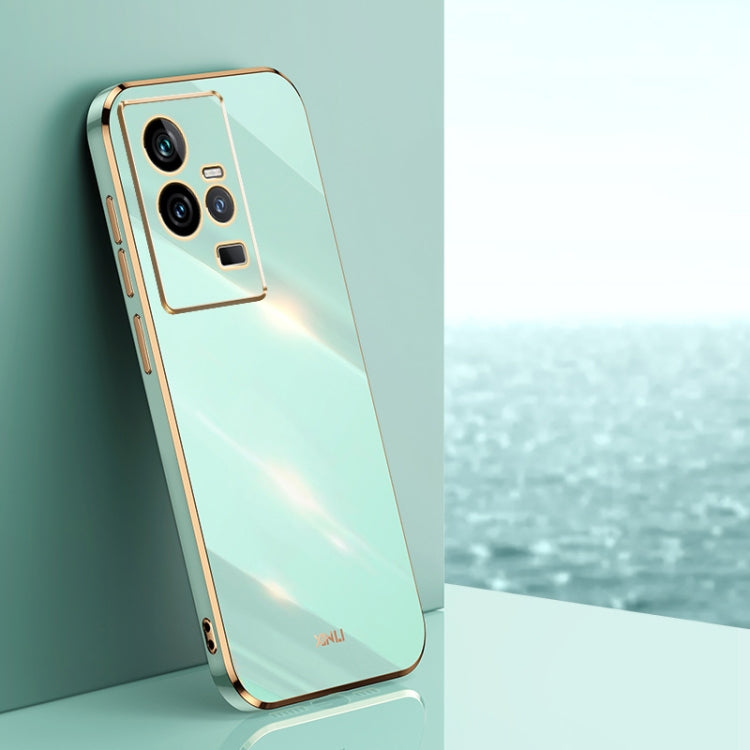 XINLI Straight Edge 6D Electroplate TPU Phone Case, For vivo iQOO 11 5G, For Realme 10 Pro 5G, For Realme 10 Pro+