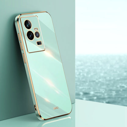 XINLI Straight Edge 6D Electroplate TPU Phone Case, For vivo iQOO 11 5G, For Realme 10 Pro 5G, For Realme 10 Pro+