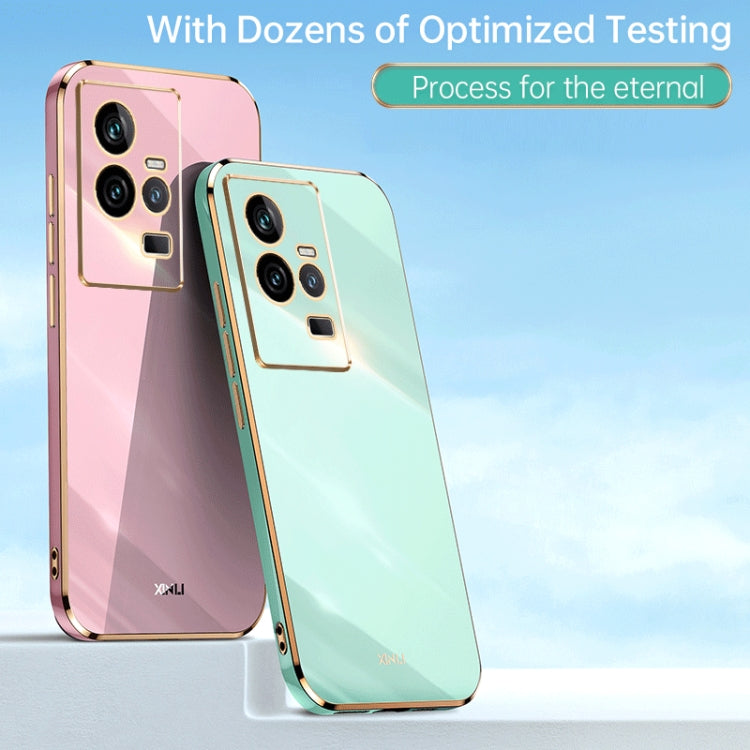 XINLI Straight Edge 6D Electroplate TPU Phone Case, For vivo iQOO 11 5G, For Realme 10 Pro 5G, For Realme 10 Pro+