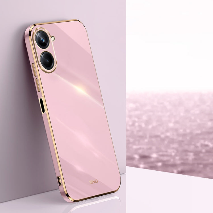 XINLI Straight Edge 6D Electroplate TPU Phone Case, For vivo iQOO 11 5G, For Realme 10 Pro 5G, For Realme 10 Pro+