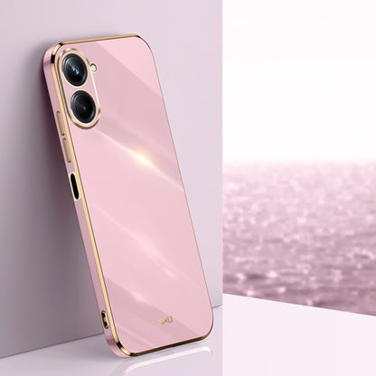 XINLI Straight Edge 6D Electroplate TPU Phone Case, For vivo iQOO 11 5G, For Realme 10 Pro 5G, For Realme 10 Pro+