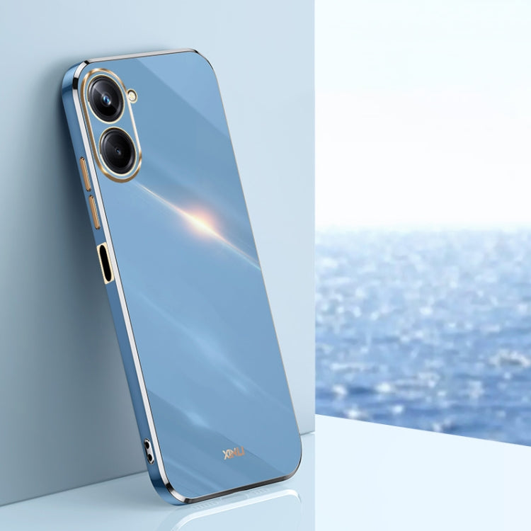 XINLI Straight Edge 6D Electroplate TPU Phone Case, For vivo iQOO 11 5G, For Realme 10 Pro 5G, For Realme 10 Pro+