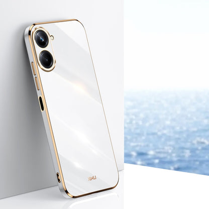 XINLI Straight Edge 6D Electroplate TPU Phone Case, For vivo iQOO 11 5G, For Realme 10 Pro 5G, For Realme 10 Pro+