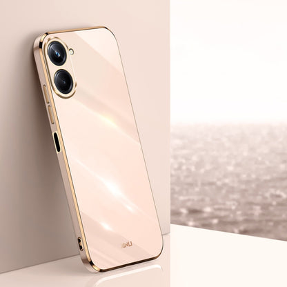 XINLI Straight Edge 6D Electroplate TPU Phone Case, For vivo iQOO 11 5G, For Realme 10 Pro 5G, For Realme 10 Pro+
