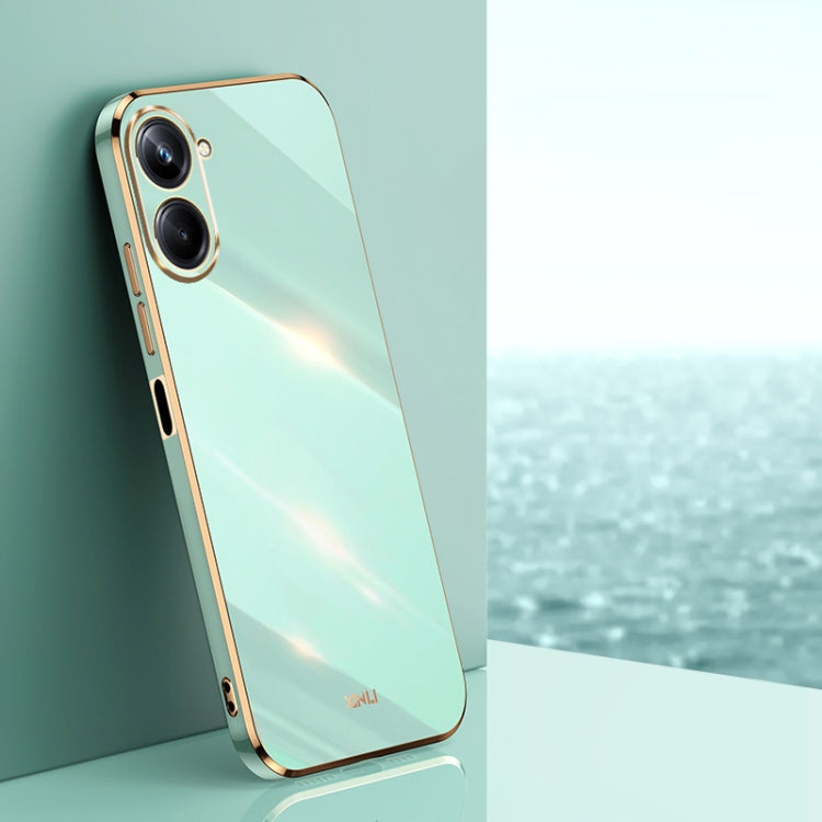 XINLI Straight Edge 6D Electroplate TPU Phone Case, For vivo iQOO 11 5G, For Realme 10 Pro 5G, For Realme 10 Pro+