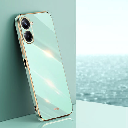 XINLI Straight Edge 6D Electroplate TPU Phone Case, For vivo iQOO 11 5G, For Realme 10 Pro 5G, For Realme 10 Pro+