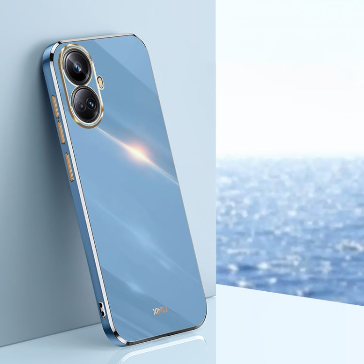 XINLI Straight Edge 6D Electroplate TPU Phone Case, For vivo iQOO 11 5G, For Realme 10 Pro 5G, For Realme 10 Pro+