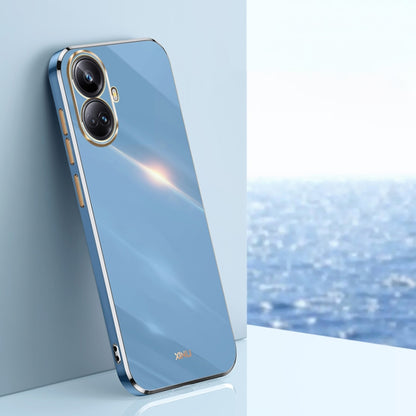 XINLI Straight Edge 6D Electroplate TPU Phone Case, For vivo iQOO 11 5G, For Realme 10 Pro 5G, For Realme 10 Pro+
