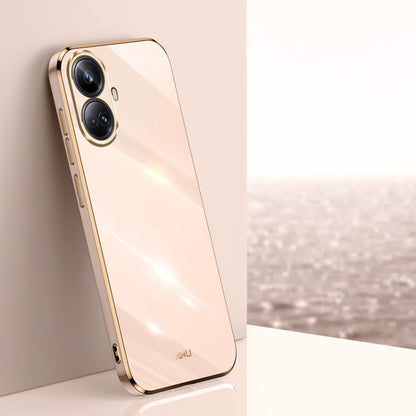 XINLI Straight Edge 6D Electroplate TPU Phone Case, For vivo iQOO 11 5G, For Realme 10 Pro 5G, For Realme 10 Pro+