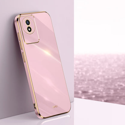 XINLI Straight Edge 6D Electroplate TPU Phone Case, For vivo Y02 4G, For Xiaomi Redmi K60, For Xiaomi Redmi K60E