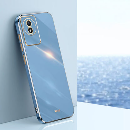 XINLI Straight Edge 6D Electroplate TPU Phone Case, For vivo Y02 4G, For Xiaomi Redmi K60, For Xiaomi Redmi K60E