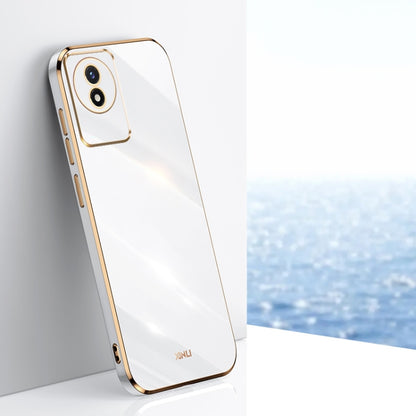 XINLI Straight Edge 6D Electroplate TPU Phone Case, For vivo Y02 4G, For Xiaomi Redmi K60, For Xiaomi Redmi K60E