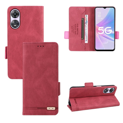 Magnetic Clasp Leather Phone Case, For Realme 10 Pro, For Realme 10 Pro+, For Fujitsu Arrows N F-51C, For OPPO A58 5G