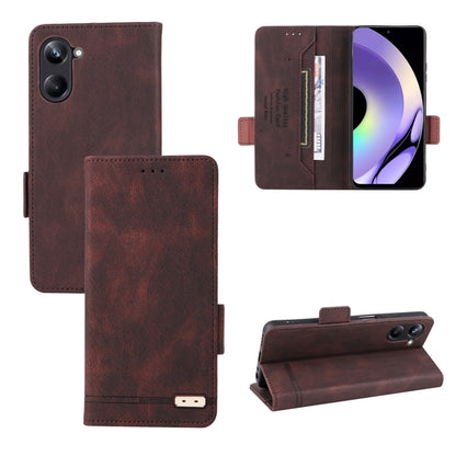 Magnetic Clasp Leather Phone Case, For Realme 10 Pro, For Realme 10 Pro+, For Fujitsu Arrows N F-51C, For OPPO A58 5G
