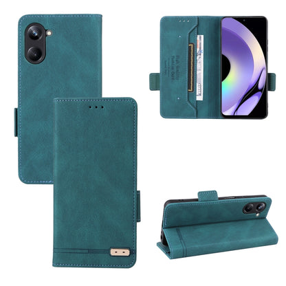 Magnetic Clasp Leather Phone Case, For Realme 10 Pro, For Realme 10 Pro+, For Fujitsu Arrows N F-51C, For OPPO A58 5G