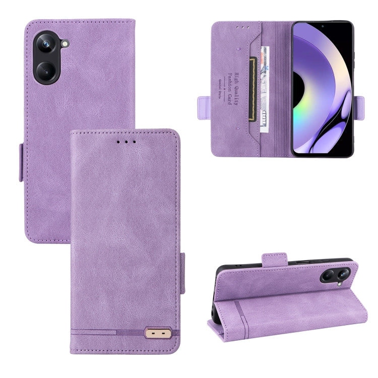 Magnetic Clasp Leather Phone Case, For Realme 10 Pro, For Realme 10 Pro+, For Fujitsu Arrows N F-51C, For OPPO A58 5G