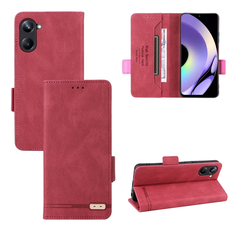 Magnetic Clasp Leather Phone Case, For Realme 10 Pro, For Realme 10 Pro+, For Fujitsu Arrows N F-51C, For OPPO A58 5G
