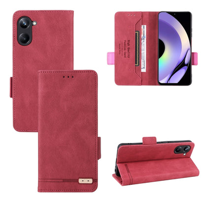 Magnetic Clasp Leather Phone Case, For Realme 10 Pro, For Realme 10 Pro+, For Fujitsu Arrows N F-51C, For OPPO A58 5G