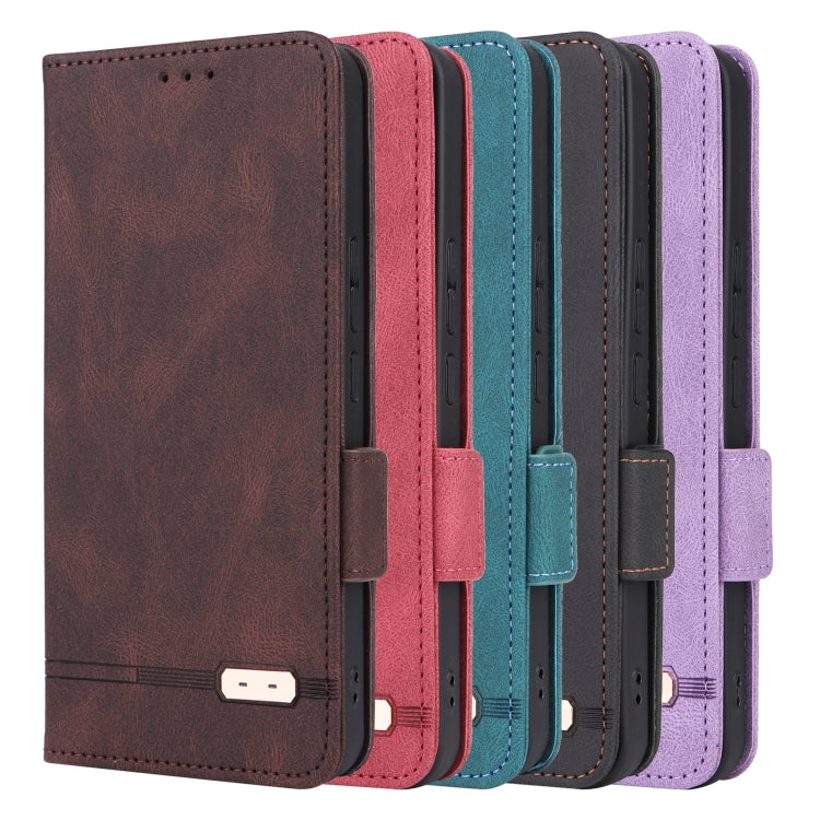 Magnetic Clasp Leather Phone Case, For Realme 10 Pro, For Realme 10 Pro+, For Fujitsu Arrows N F-51C, For OPPO A58 5G