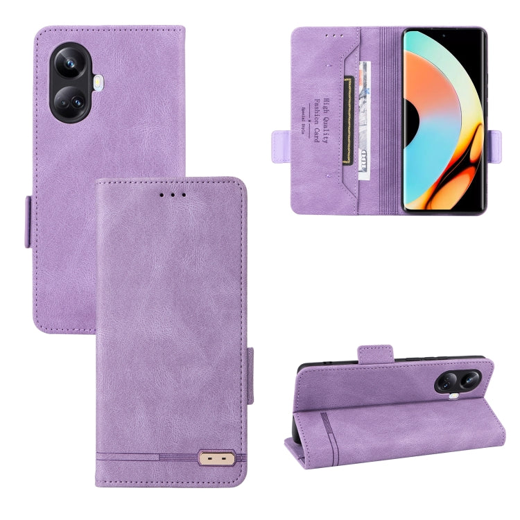 Magnetic Clasp Leather Phone Case, For Realme 10 Pro, For Realme 10 Pro+, For Fujitsu Arrows N F-51C, For OPPO A58 5G
