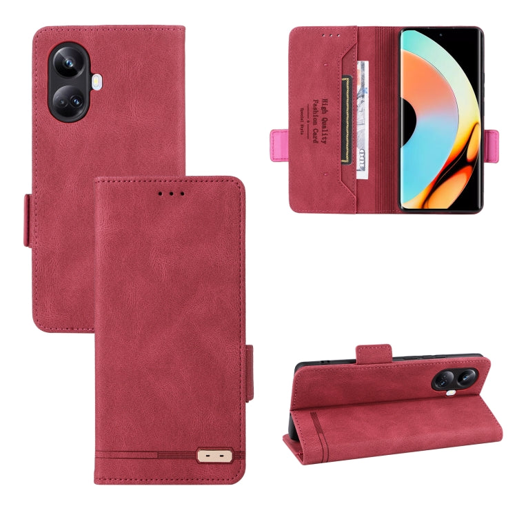 Magnetic Clasp Leather Phone Case, For Realme 10 Pro, For Realme 10 Pro+, For Fujitsu Arrows N F-51C, For OPPO A58 5G