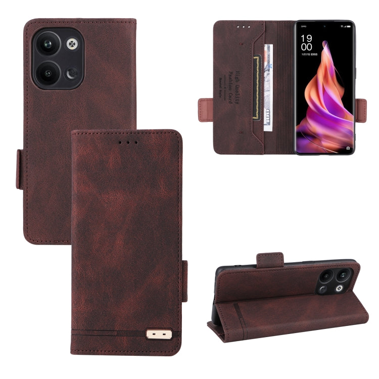 Magnetic Clasp Leather Phone Case, For Google Pixel 7a, For Nokia X30 5G, For Ulefone Note 14, For OPPO Reno9 / Reno9 Pro 5G