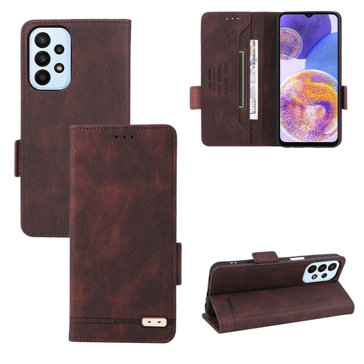 Magnetic Clasp Leather Phone Case, For Samsung Galaxy A23e 5G / A23 5G, For OPPO Reno9 Pro+ 5G, For Samsung Galaxy A34 5G, For Samsung Galaxy A54 5G