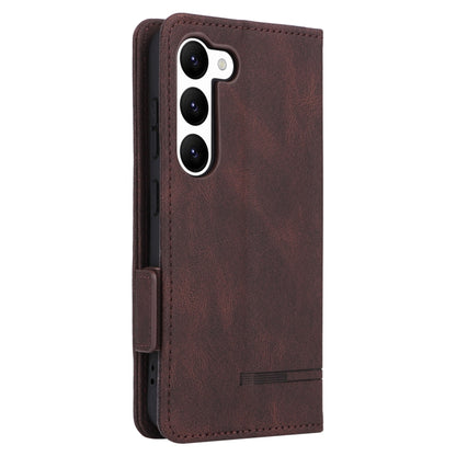 Magnetic Clasp Leather Phone Case, For Samsung Galaxy S23 5G, For Samsung Galaxy S23+ 5G, For Samsung Galaxy S23 Ultra 5G, For ZTE Libero 5G III