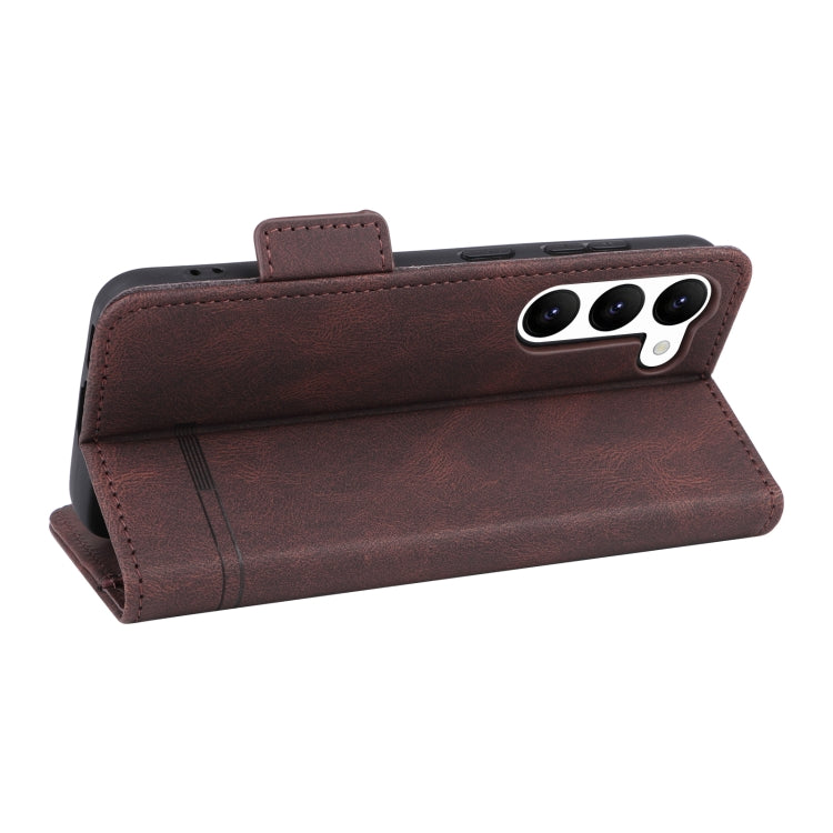 Magnetic Clasp Leather Phone Case, For Samsung Galaxy S23 5G, For Samsung Galaxy S23+ 5G, For Samsung Galaxy S23 Ultra 5G, For ZTE Libero 5G III
