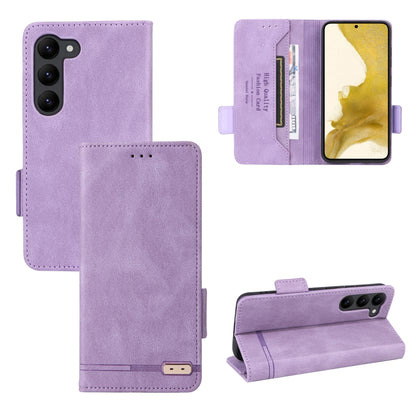 Magnetic Clasp Leather Phone Case, For Samsung Galaxy S23 5G, For Samsung Galaxy S23+ 5G, For Samsung Galaxy S23 Ultra 5G, For ZTE Libero 5G III