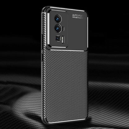 Carbon Fiber Texture Shockproof TPU Phone Case, For Xiaomi Redmi K60, For Xiaomi Redmi K60 Pro, For Xiaomi Redmi K60E