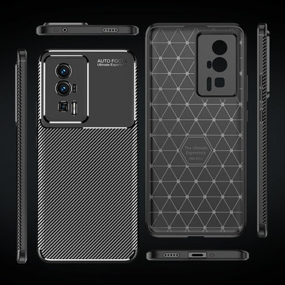 Carbon Fiber Texture Shockproof TPU Phone Case, For Xiaomi Redmi K60, For Xiaomi Redmi K60 Pro, For Xiaomi Redmi K60E
