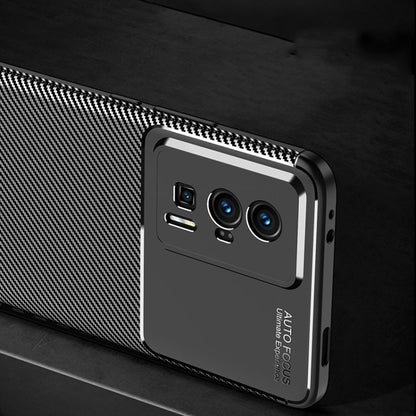 Carbon Fiber Texture Shockproof TPU Phone Case, For Xiaomi Redmi K60, For Xiaomi Redmi K60 Pro, For Xiaomi Redmi K60E