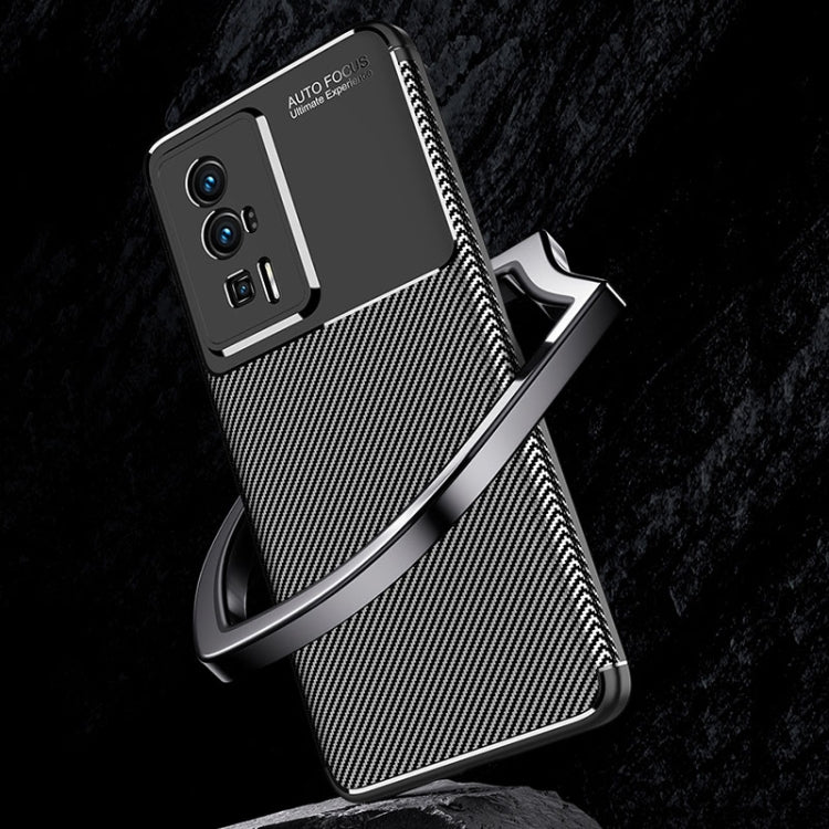 Carbon Fiber Texture Shockproof TPU Phone Case, For Xiaomi Redmi K60, For Xiaomi Redmi K60 Pro, For Xiaomi Redmi K60E