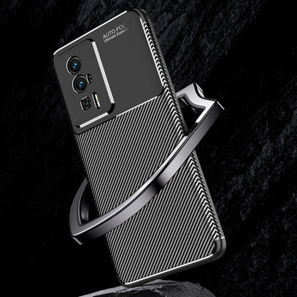 Carbon Fiber Texture Shockproof TPU Phone Case, For Xiaomi Redmi K60, For Xiaomi Redmi K60 Pro, For Xiaomi Redmi K60E