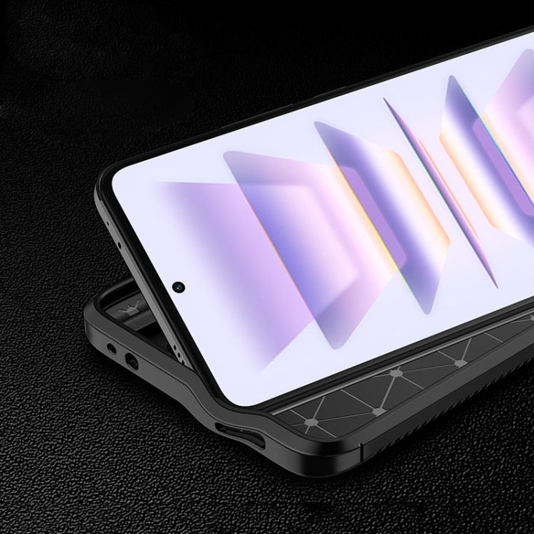 Carbon Fiber Texture Shockproof TPU Phone Case, For Xiaomi Redmi K60, For Xiaomi Redmi K60 Pro, For Xiaomi Redmi K60E