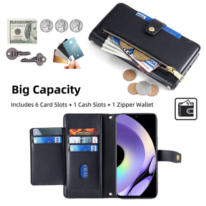 Sheep Texture Cross-body Zipper Wallet Leather Phone Case, For Realme 10 Pro 5G, For Realme GT2 Pro, For vivo X60, For vivo X90